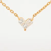 スタージュエリー ミステリアスハート ダイヤ K18(YG)