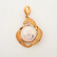 ノンブランド マベパール ダイヤ K18