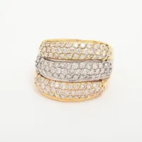 ノンブランド ダイヤ K18×Pt900