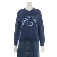 セリーヌ コットン×カシミヤ スウェット 22AW M ネイビー