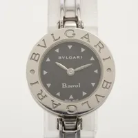 ブルガリ ビーゼロワン BZ22S SS QZ ブラック文字盤