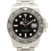 ロレックス GMTマスター Ⅱ 116710LN SS AT ブラック文字盤