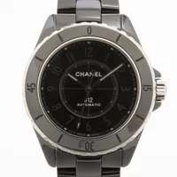 シャネル J12 ファントム H6185 CE×SS AT ブラック文字盤