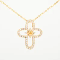 ポンテヴェキオ サファイア ダイヤ 750(YG)