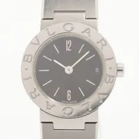 ブルガリ ブルガリブルガリ BB23SS SS QZ ブラック文字盤