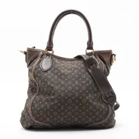 ルイ・ヴィトン モノグラム ミニラン ブザス アンジェール M95617 ブラウン