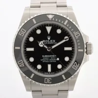 ロレックス サブマリーナー 124060 SS AT ブラック文字盤