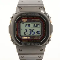 カシオ Gショック MRG-B5000B-1JR TI ソーラー デジタル文字盤