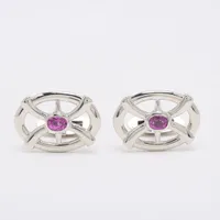 ノンブランド サファイア K14WG×Pt900