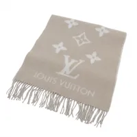 ルイ・ヴィトン エシャルプ レイキャビック M70462 カシミヤ マフラー AB0136 グレー
