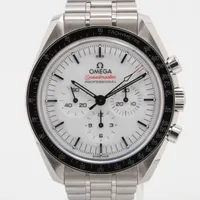 オメガ スピードマスター プロフェッショナル ムーンウォッチ コーアクシャル マスタークロノメーター 310.30.42.50.04.001 SS 手巻き ホワイト文字盤