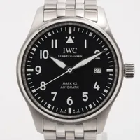 IWC パイロットウォッチ マーク XX IW328202 SS AT ブラック文字盤
