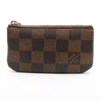 ルイ・ヴィトン ダミエ ポシェット･クレ N62658 コインケース ブラウン