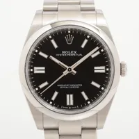 ロレックス オイスターパーペチュアル41 124300 SS AT ブラック文字盤