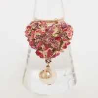 ディオール GP×フェイクパール リング L ゴールド