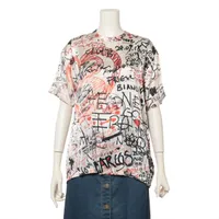 バーバリー シルク Tシャツ IT40 マルチカラー