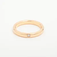 ティファニー スタッキングバンド 1P ダイヤ 750(YG)