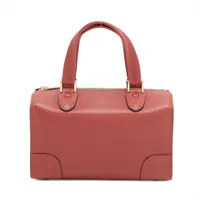 ヴァレクストラ バビラ ミニ レザー ハンドバッグ レッド