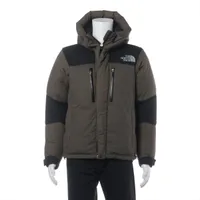 ノースフェイス ナイロン ダウンジャケット L カーキ