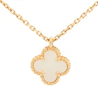 ヴァンクリーフ&アーペル スウィートアルハンブラ シェル 750(YG)