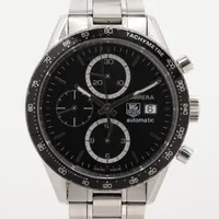 タグホイヤー CV2010.BA0786 SS AT ブラック文字盤