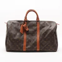 ルイ・ヴィトン モノグラム キーポル50 M41426 ブラウン