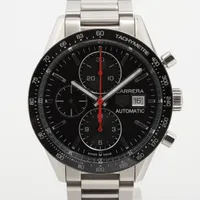 タグホイヤー カレラ キャリバー16 SS AT ブラック文字盤