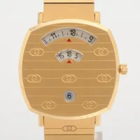 グッチ グリップ 157.4 GP QZ ホワイト文字盤