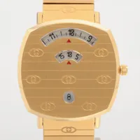 グッチ グリップ 157.4 GP QZ ホワイト文字盤