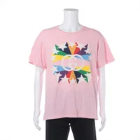 グッチ コットン Tシャツ L マルチカラー