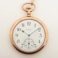 エルジン GP 手巻き ホワイト文字盤