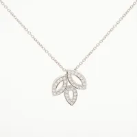 ハリーウィンストン リリークラスター ミニ ダイヤ Pt950