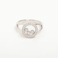 ショパール ハッピーダイヤモンド ダイヤ 750(WG)