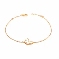 ヴァンクリーフ&アーペル スウィートアルハンブラ パピヨン シェル 750(YG)