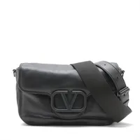 【未使用級✨】ヴァレンティノガラヴァーニ ハンドバッグ レザー ブラック VALENTINO GARAVANI ヴァレンティノガラヴァーニ ハンドバッグ