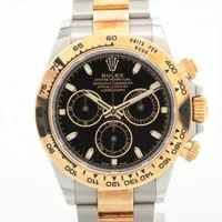 ロレックス コスモグラフデイトナ 116503 SS×YG AT ブラック文字盤