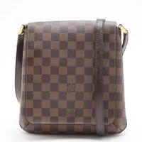ルイ・ヴィトン ダミエ ミュゼットサルサ ロングショルダー N51300 ブラウン