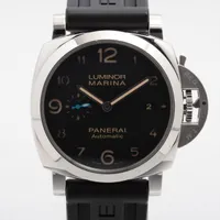 パネライ ルミノールマリーナ PAM01359 SS×ラバー AT ブラック文字盤