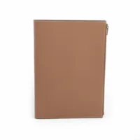 エルメス EAジップ ヴォースイフト ベージュ×イエロー シルバー金具