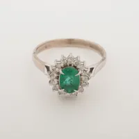 ノンブランド エメラルド ダイヤ 18K