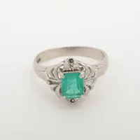 ノンブランド エメラルド ダイヤ Pt900