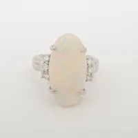 ノンブランド オパール ダイヤ Pt900