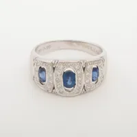 ノンブランド サファイア ダイヤ 750