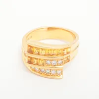 ジュネ サファイア ダイヤ YG750