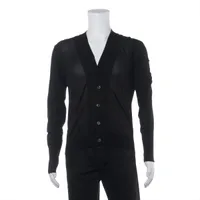 エルメス ウール×シルク カーディガン サイズ不明 ブラック