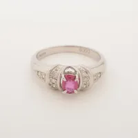 ノンブランド ルビー ダイヤ Pt850