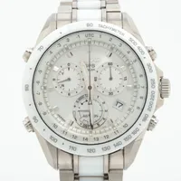 セイコー アストロン GPS 8X82-0AG0-1 CE×SS ソーラー シルバー文字盤