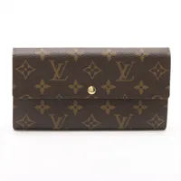 ルイ・ヴィトン モノグラム ポルトフォイユサラ M61734 ロングウォレット ブラウン