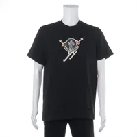 モンクレール コットン Tシャツ 23年 M ブラック
