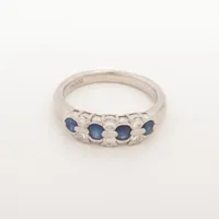 ノンブランド サファイア ダイヤ Pt900